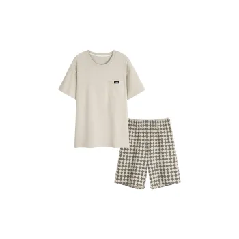MIIOW Pajama Set Men's Champagne