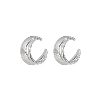 MIDNIGHT MOMENT Alloy Clip On Earrings Women's