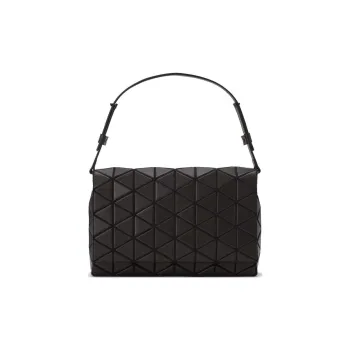 ISSEY MIYAKE Artificial Leather Shoulder Bag, Crossbody Bag, Handbag Women's Black