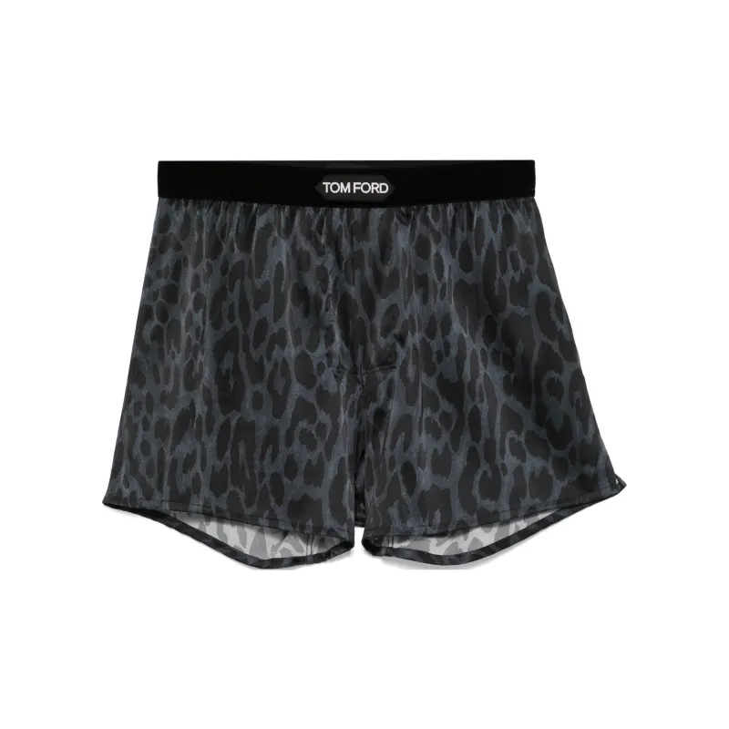 TOM FORD Leopard print Boxers-0