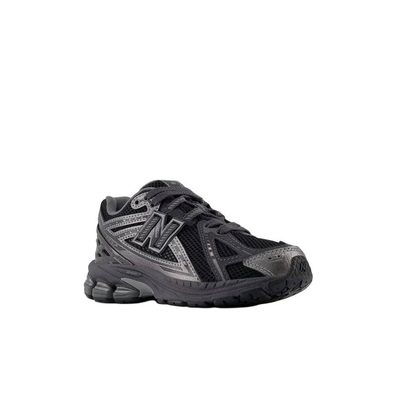 New Balance 1906 Anti Slip Wear Resistant Low Top Kids' Running Shoes Silver Black Children Aged 3 7 Years Old-2