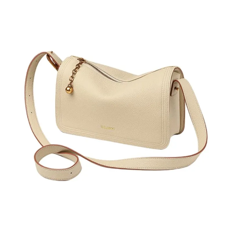GELANNI Top Grain Cow Leather Boston Bag, Crossbody Bag, Shoulder Bag Women's Multicolor-3