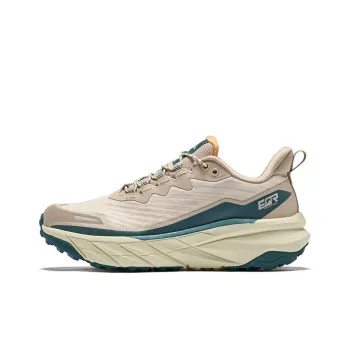 Erke Aspect Anti Slip And Wear Resistant Support Rebound Low Top Running Shoes Women's Warm Flax Light Smoked Coffee