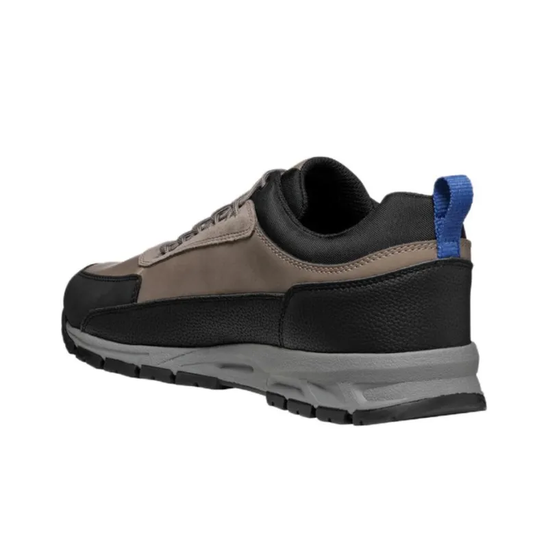 GEOX Delray Ab Anti Slip Wear Resistant Low Top Casual Shoes Men's Brown Black-3