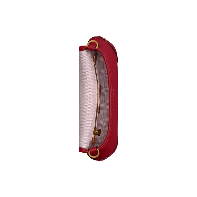 COACH Soho Recycled Leather Shoulder Bag Tubas Women's Brass & Rubies-2
