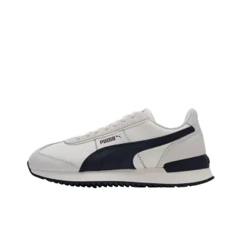 PUMA R78 Retro Cushioning Lightweight Low Top Casual Shoes Unisex White Black