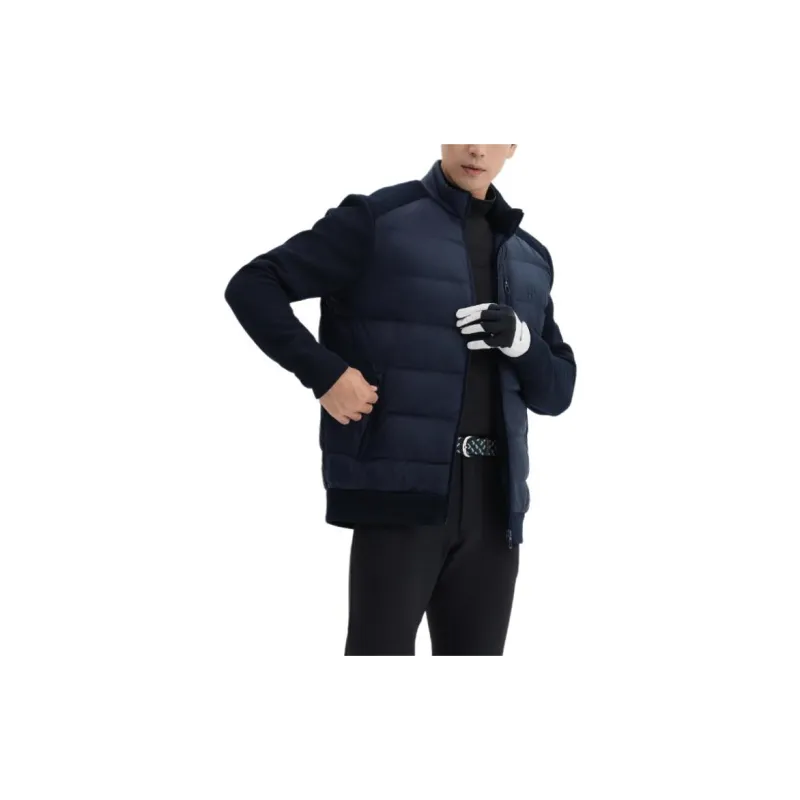 DECATHLON Puffer Jacket Men's Blue Black-9
