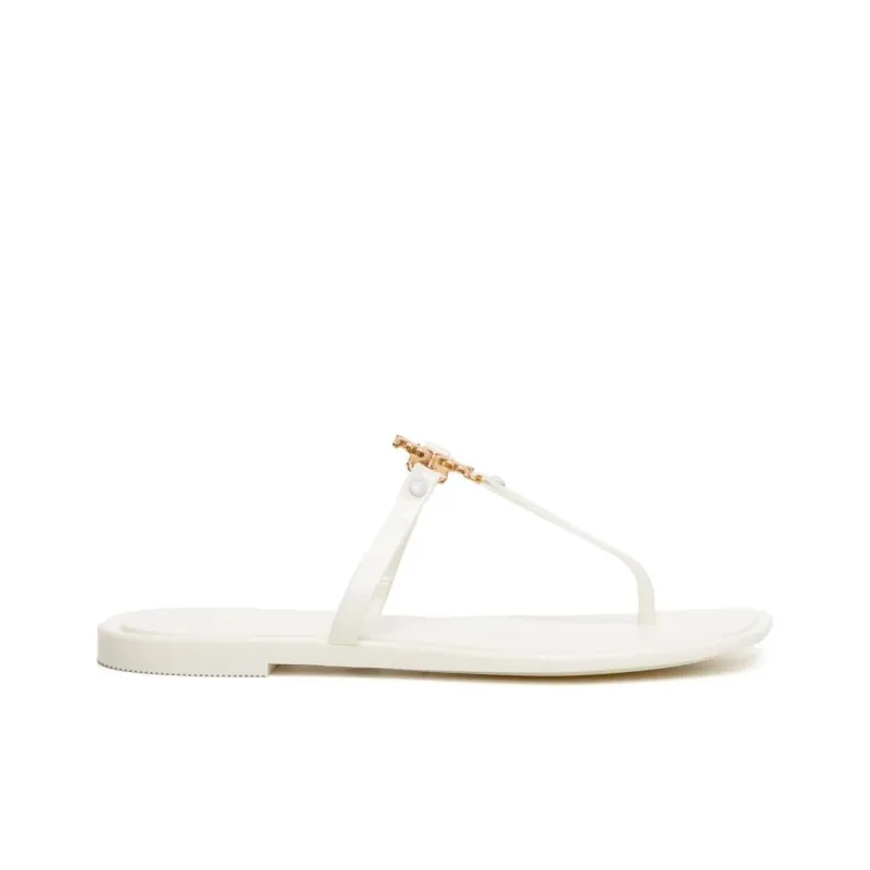 TORY BURCH Roxane Jelly Logo-plaque Slides-1