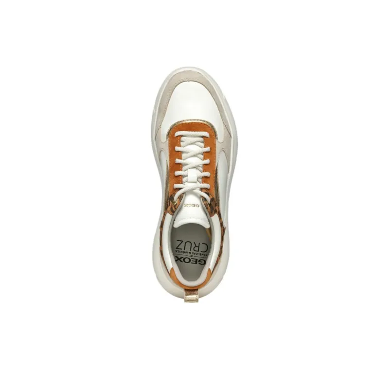 GEOX Nebula 2.0 X Low-Top Casual Shoes Women's Beige Brown-4