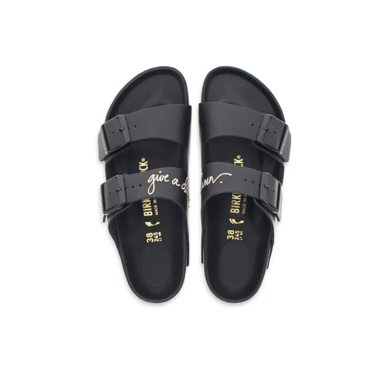 Birkenstock Slide Slippers Unisex Black-3