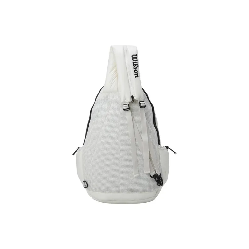 Wilson Nylon Shoulder Bag Crossbody Bag Women's White-1