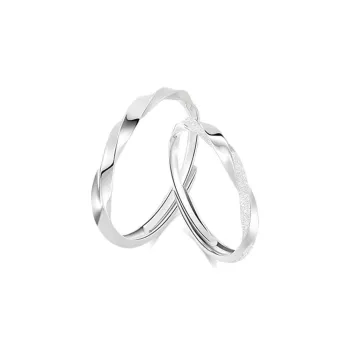 QIANCHANG S999 Fine Silver Rings Unisex