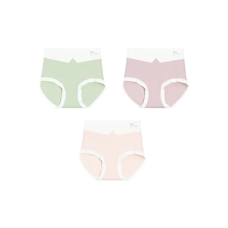 Red Bean Underpants Women's 3 Pack-4