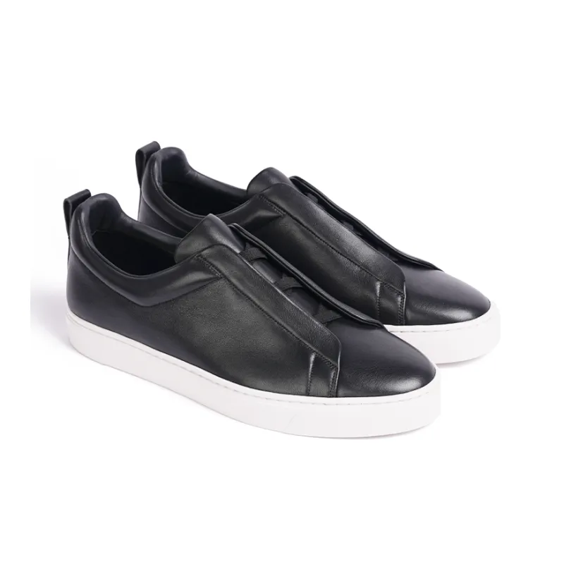 CHIORYN Coverage  Lightweight And Breathable Low Top Skateboard Shoes Men's Black-2