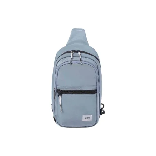 SAMSONITE Nylon Shoulder Bag, Crossbody Bag Unisex Blue