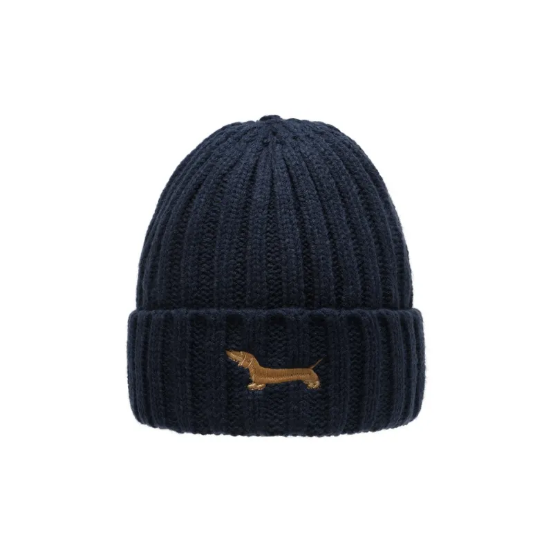 FREE RABBITⅡ Korean Style Puppy Embroidery Gathered Hat Unisex-4