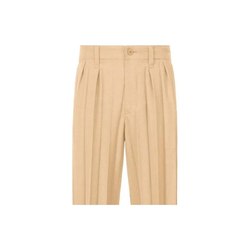 Homme Plissé Issey Miyake FW24 Casual Pants Men's Brown-4