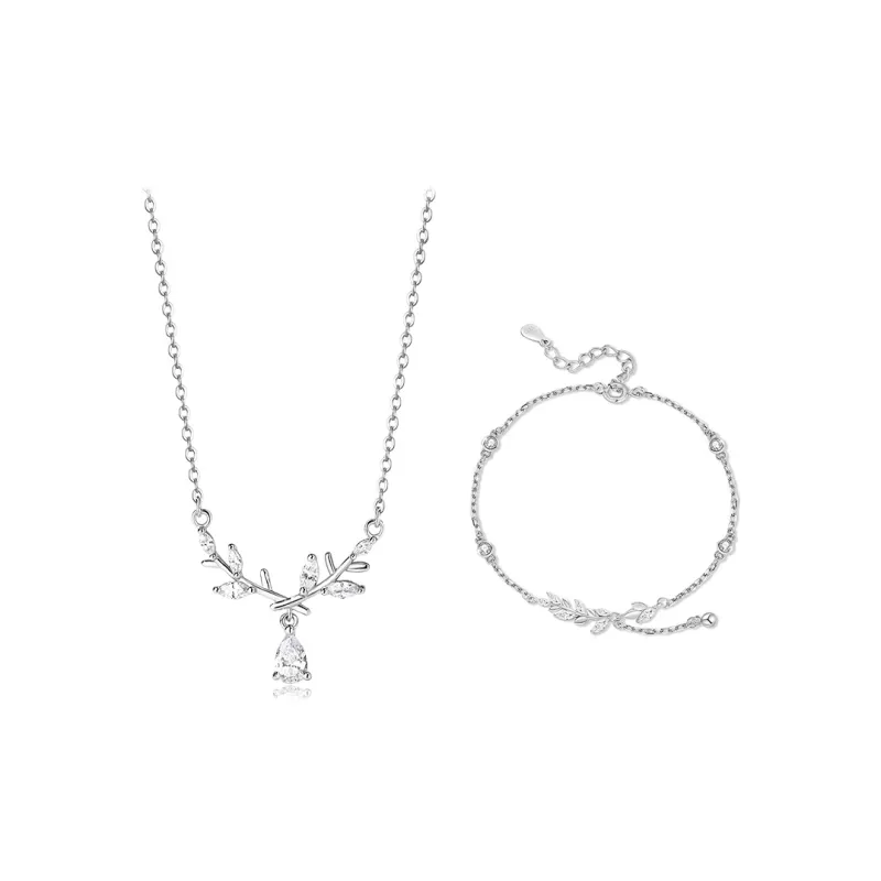 WANLIACC Alloy Wheat Pendant Necklace Women's-9
