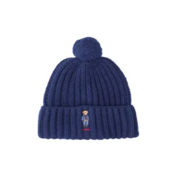 Polo Ralph Lauren Polo Bear Rib Pom Pom Beanie