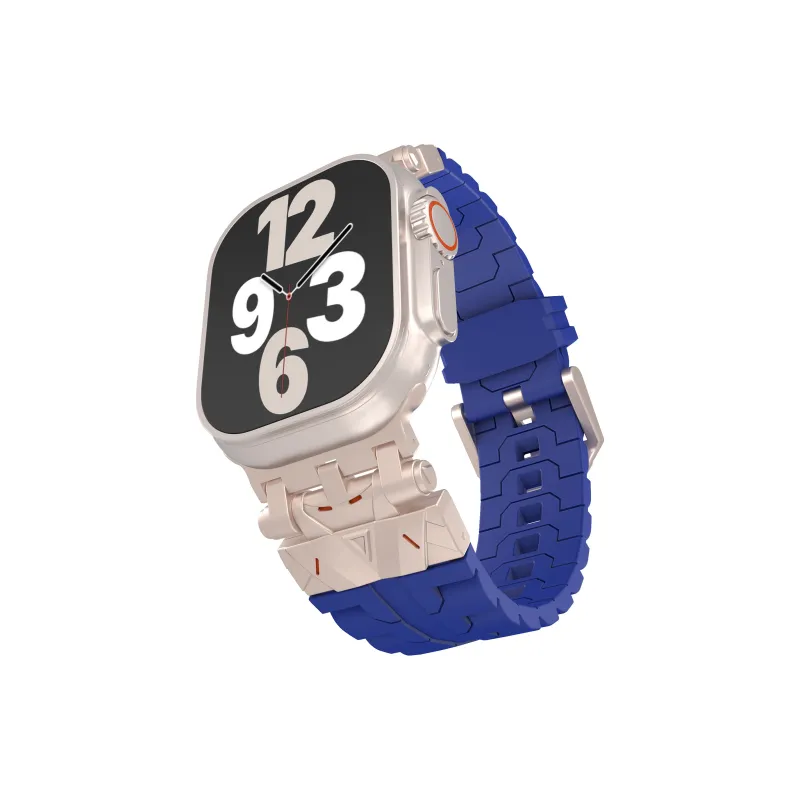 MSSM Watch Band Apple Compatibility Silicone Material-9
