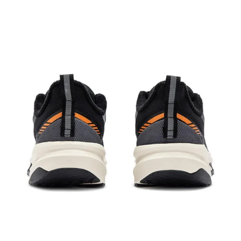 361° Ride The Mountain Anti Slip Wear Resistant Low Top Casual Running Shoes Men's Black White Orange-3