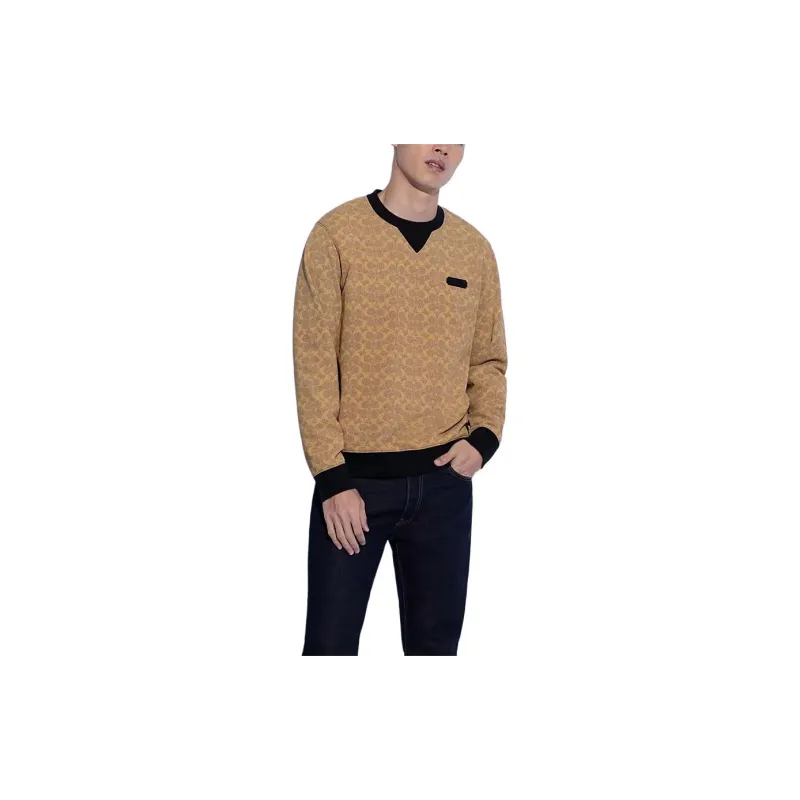 COACH FW22 Sweatshirt Men's Brown-2