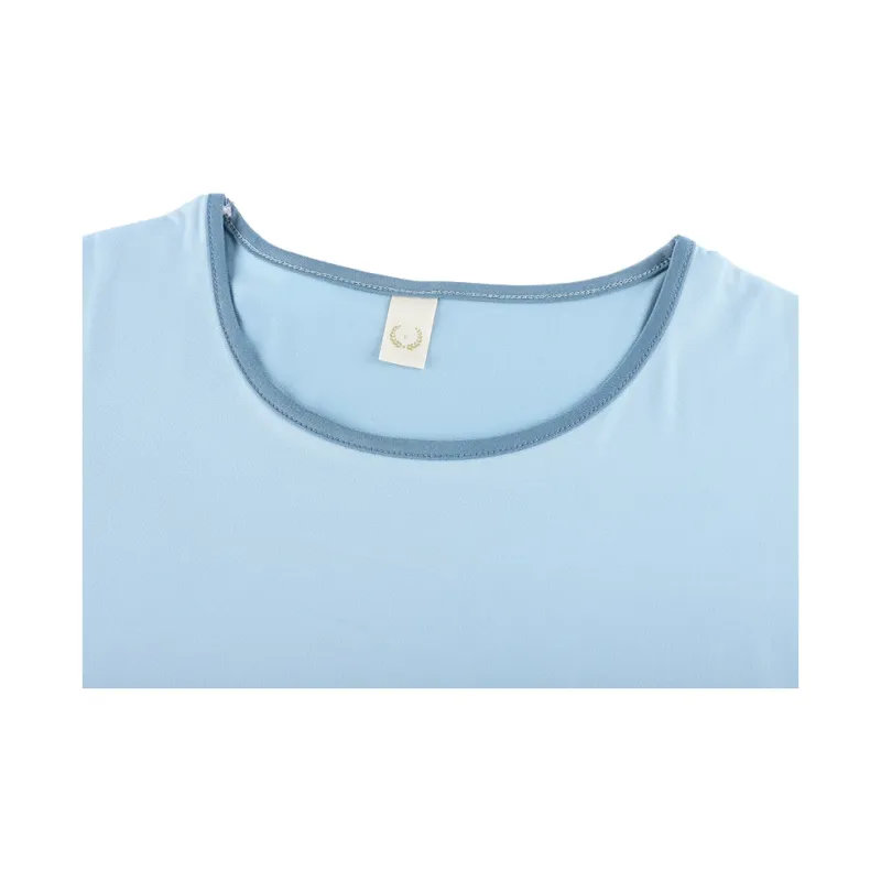 Follow The United States Pajama Set Women's Light Blue-1