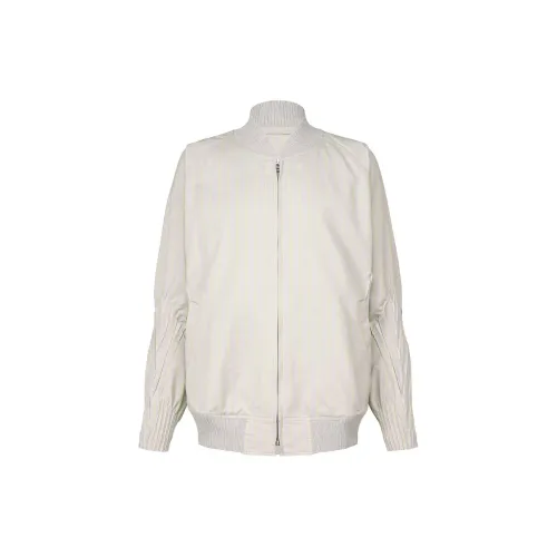 ISSEY MIYAKE Jackets Women's Light Gray