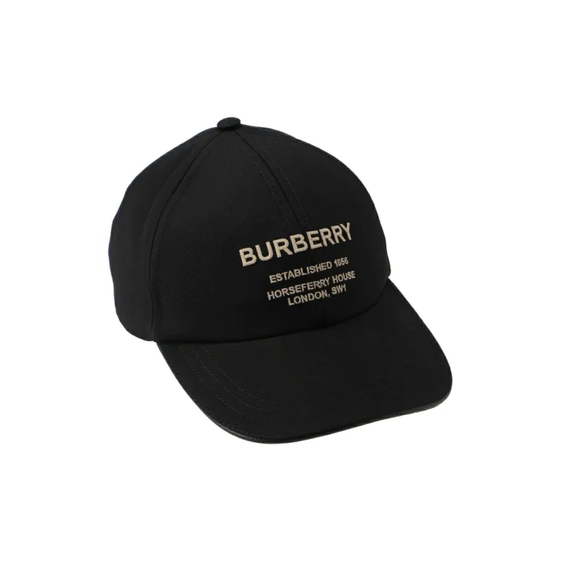 Burberry Horseferry Embroidered Logo Baseball Cap-2