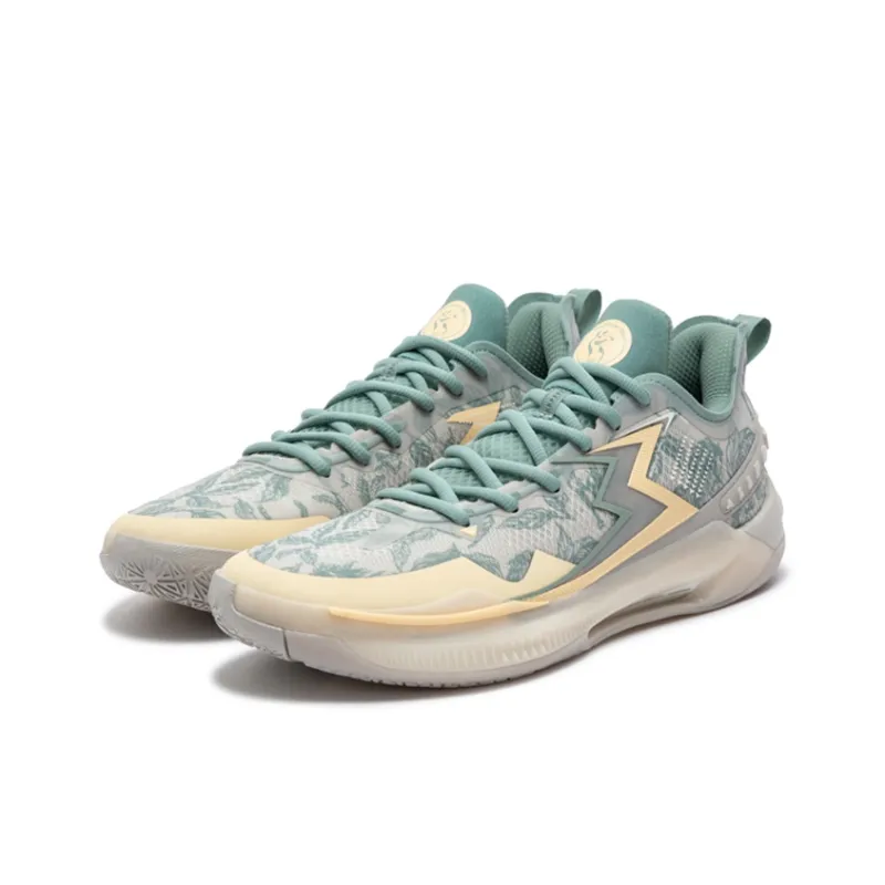361° BIG3 5.0 Quick PRO Basketball Shoes Men Low Top Feather White/Pumice-2