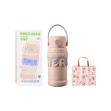 Pink+Cherry Bear Shopping Bag