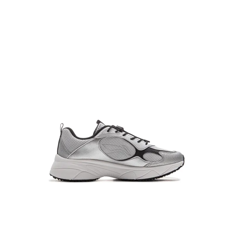 LINING YOUNG Wear Resistant Low Top Kids Lifestyle Shoes Silver Kids'-1