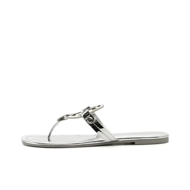 TORY BURCH Miller Metallic Flip Flop-0