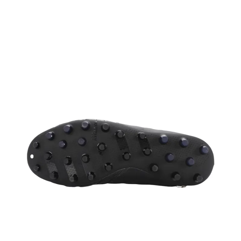 ATHLETA MG Rubber Short Studs Artificial Ground Anti Slip Wear Resistant Soccer Shoes Men's Black-4