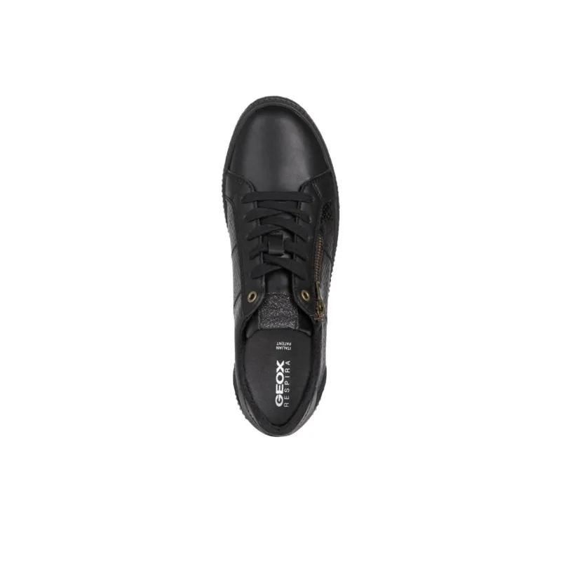 GEOX Blomiee Low-Top Skateboard Shoes Women's Black-2
