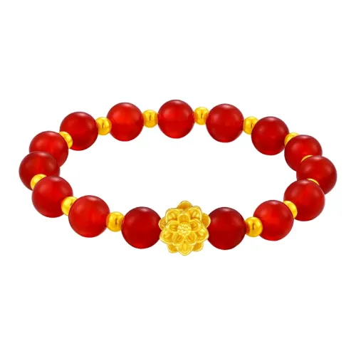 CHOW KING SANG Gold Bracelet Women's