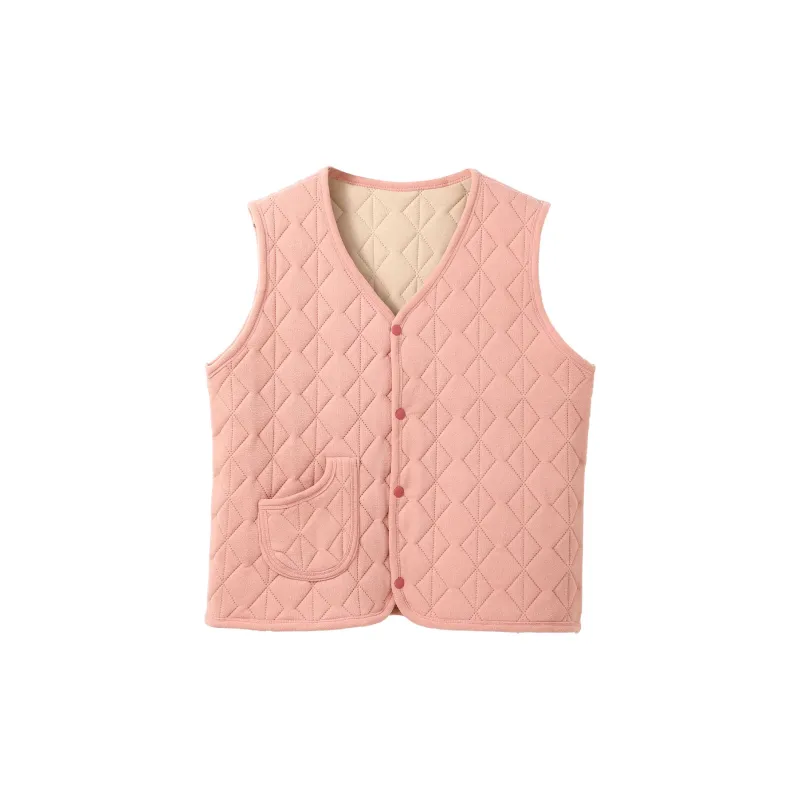 JUNEROSE Thermal Tops Women's Pink-0