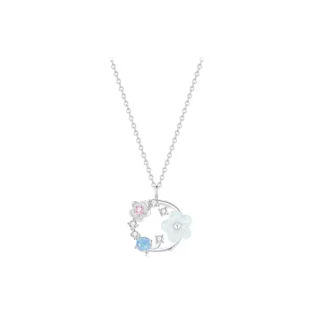 BTOE 925 Sterling Silver Necklaces Women's