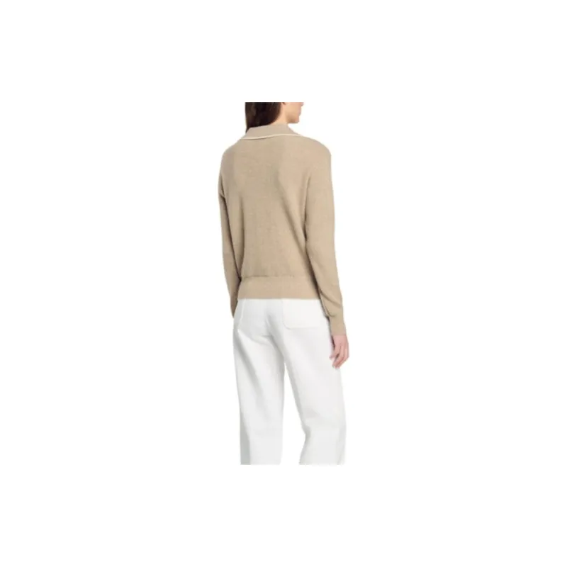 Sandro Contrasting trim Sweater-3