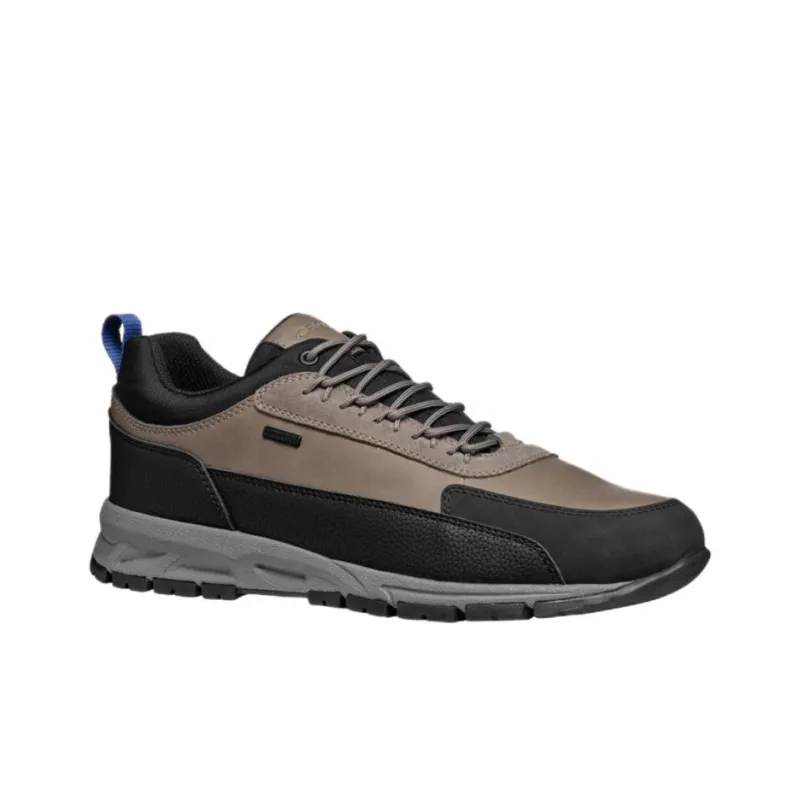 GEOX Delray Ab Anti Slip Wear Resistant Low Top Casual Shoes Men's Brown Black-1