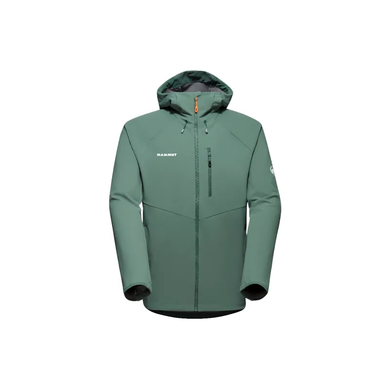 MAMMUT Ultimate Jacket Unisex Emerald Green With Free Necklaces-1