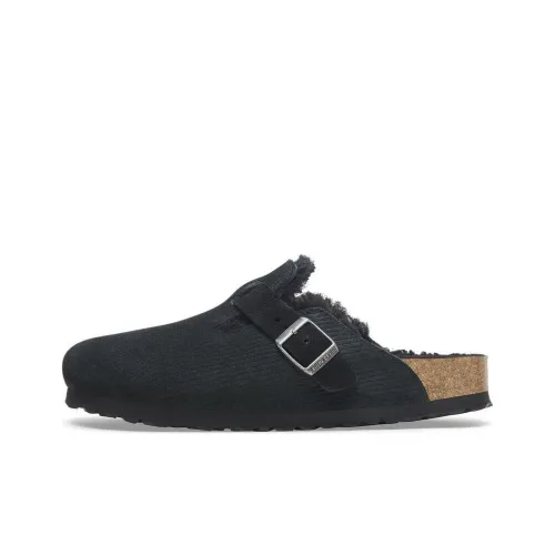 Birkenstock Wrap-toe Slippers Unisex Black Narrow Fit
