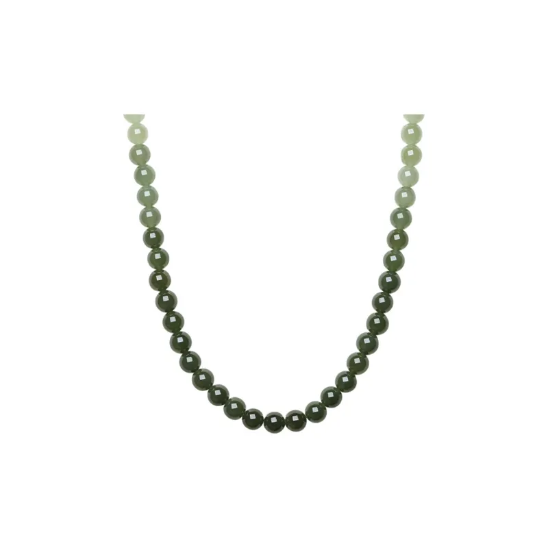 ZHOU LIU FU Hetian Jade Necklaces Green Jade Women's-0