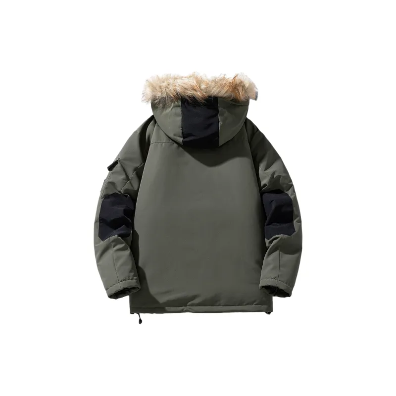 Feiyue Parka Coats Unisex-16