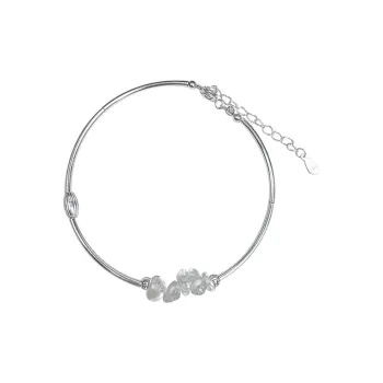 ZOKS S925 Silver Bracelets Women's
