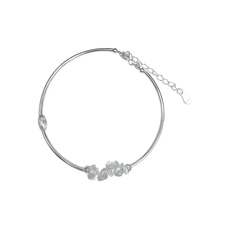 ZOKS S925 Silver Bracelets Women's-0