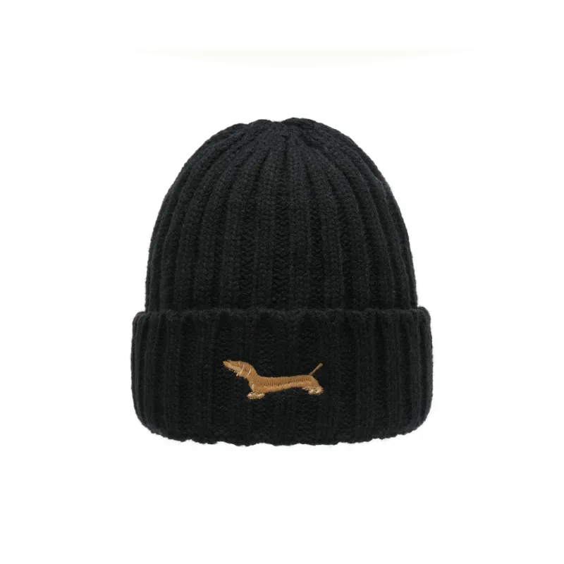 FREE RABBITⅡ Korean Style Puppy Embroidery Gathered Hat Unisex-6