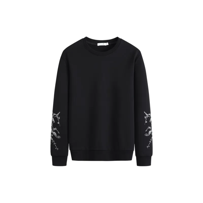 Dance With Wolves Sweatshirt Men's Black-0