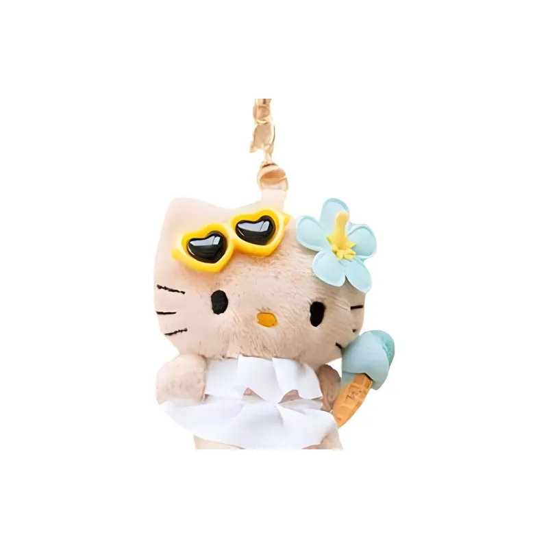 Hello Kitty Swimsuit Dolls Plush Pendant Small Size High 13CM Length-1