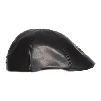 Misbhv Polyurethane Viscose Berets Women's Black